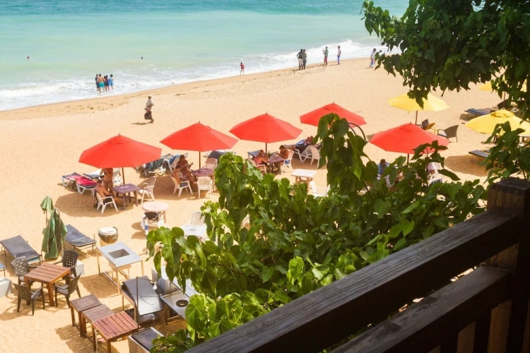 Deluxe Double room with balcony and with ocean view