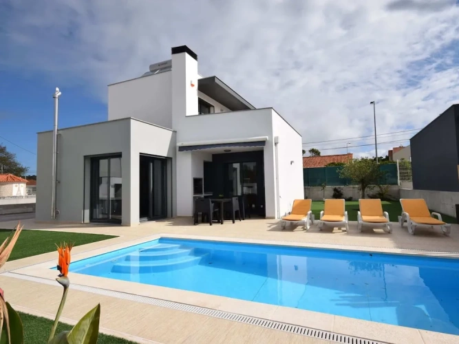 Villa with balcony
