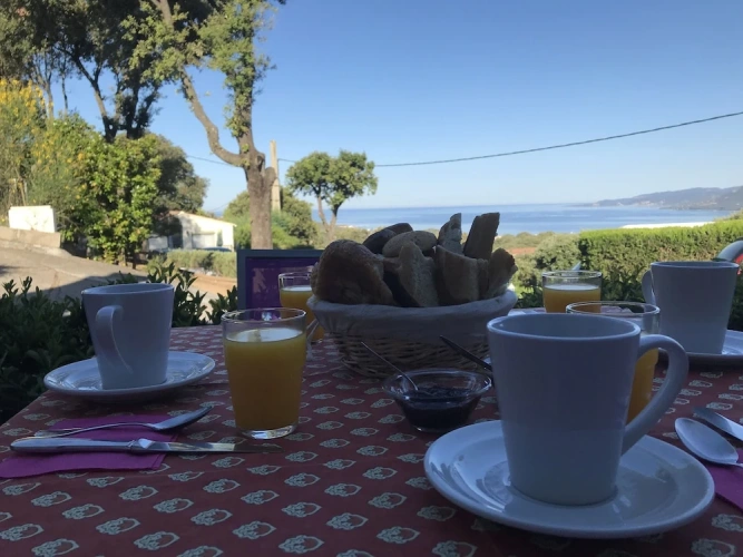 Economy Double room with balcony and with sea view