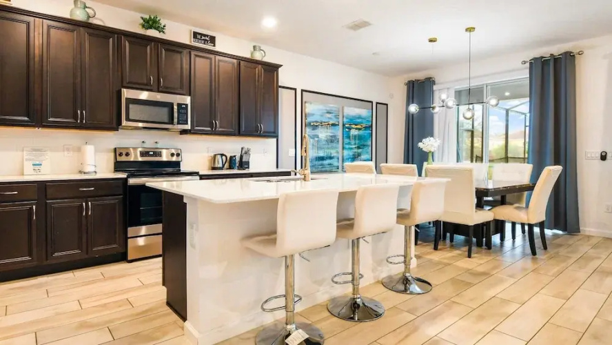 Veranda Palms Lakeview 6br Villa Pool Spa, Disney
