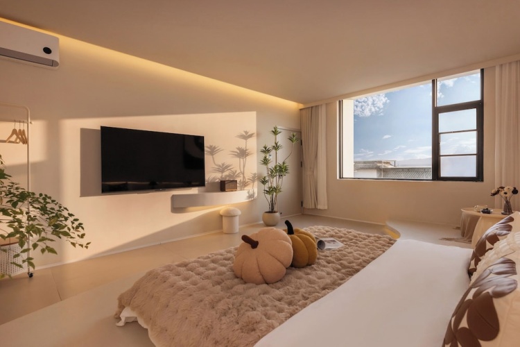 Luxury Double room with land view