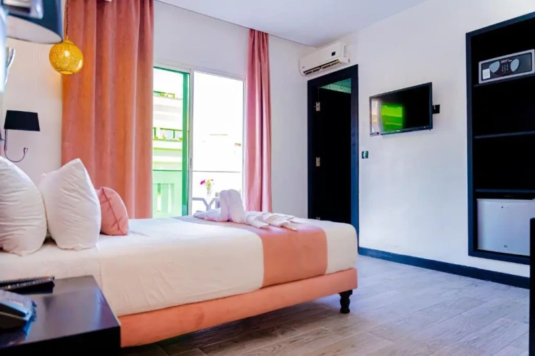 Standard Double room with balcony and with view