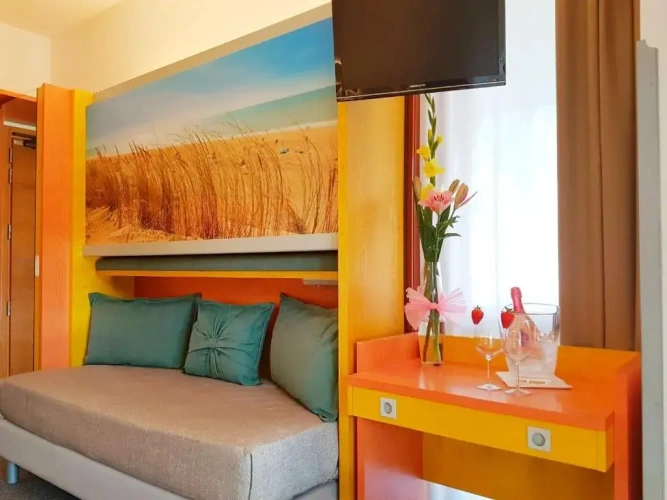 Standard Quadruple room with balcony