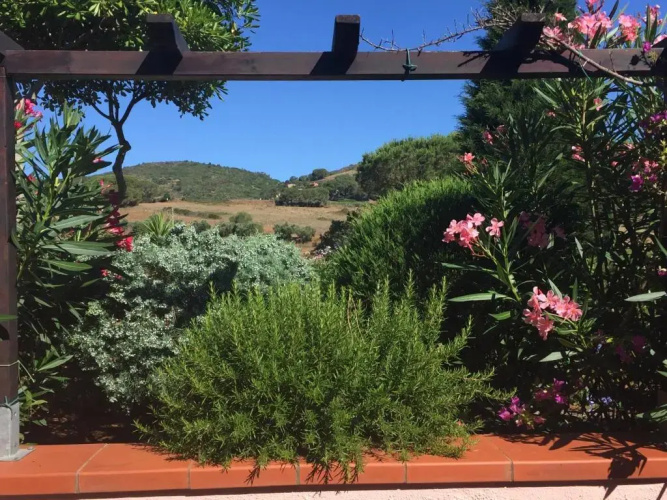 Studio-Appartment in Landhaus mit Meerblick