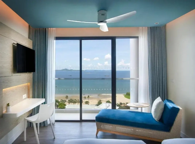 Deluxe Double room with balcony and with ocean view