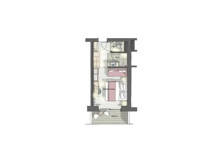 Comfort Double room with balcony