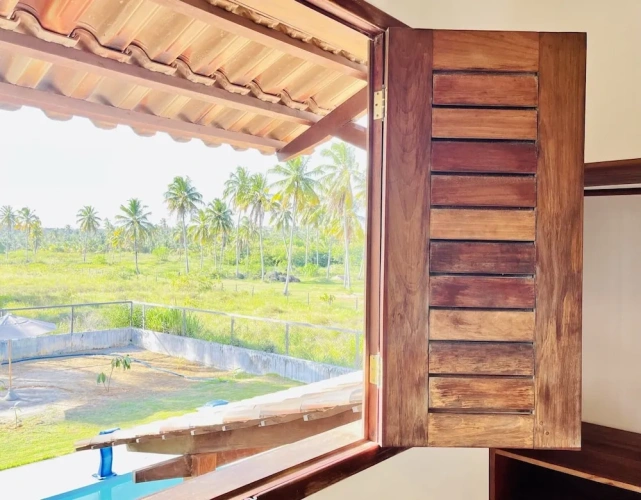 Suite with pool view