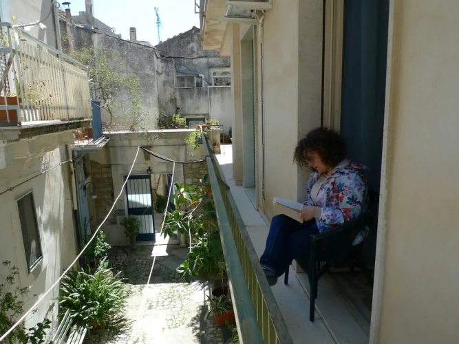 Standard Triple room with balcony and with city view