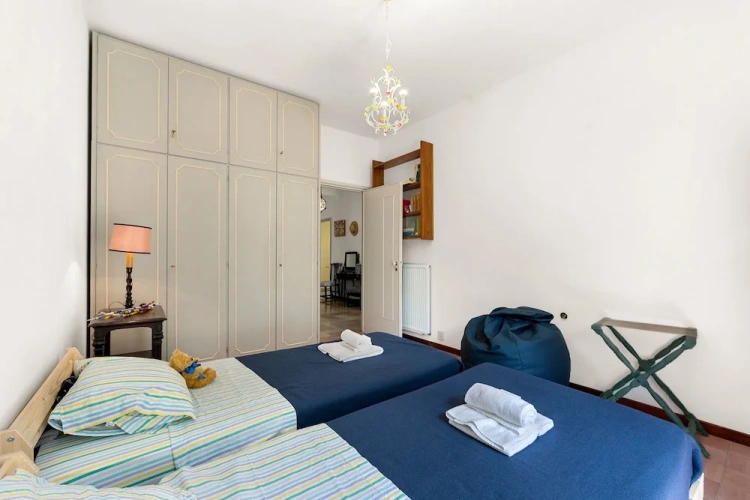 2 Bedrooms Family Apartment with balcony and with sea view
