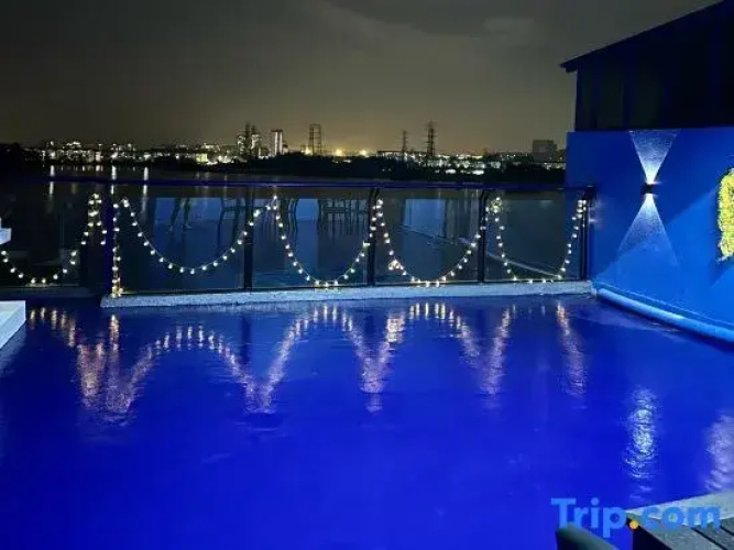 Santorini 3000sqft Townvilla, Rooftop Bbq, 5br, 13pax - Subang Jaya