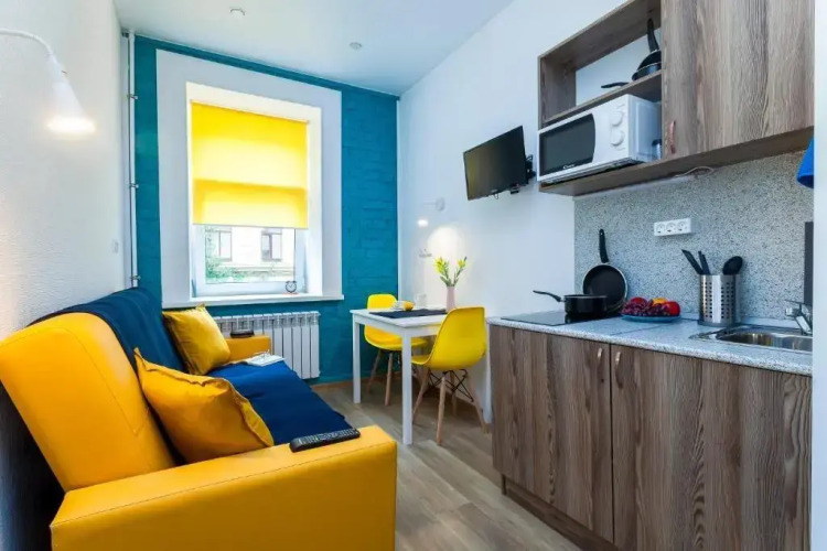 Фотография номера квартиры Апартаменты Гости Любят на проспекте Московский 18