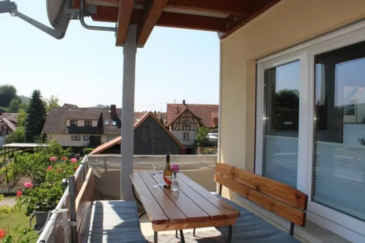 Apartment with balcony