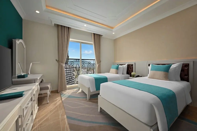 Classic Twin room with city view