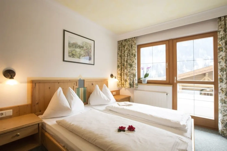 1 Bedroom Standard Double Apartment with balcony and with mountain view