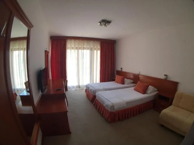 Standard Twin room with balcony and with view