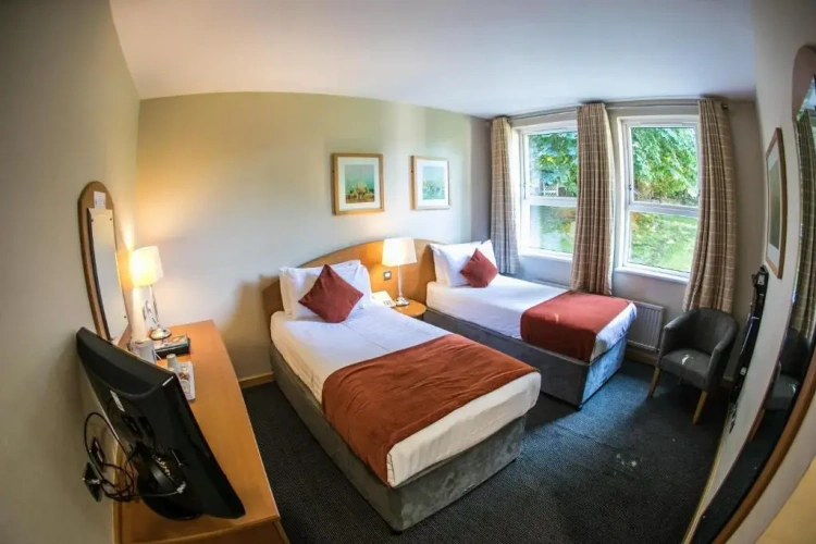 Standard Twin room with view