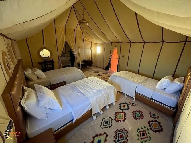 2 Bedrooms Deluxe Double room with mountain view