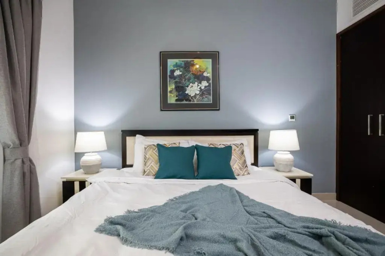 Chic 1BR with Burj Khalifa View in Downtown