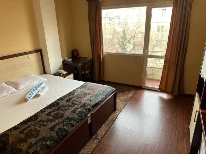 Standard Double room with balcony and with park view