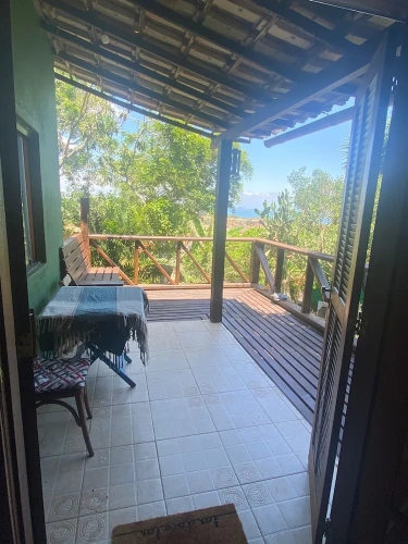 Apartment with balcony and with sea view