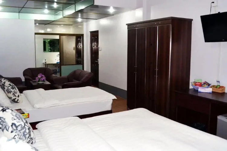 Standard Twin room with view