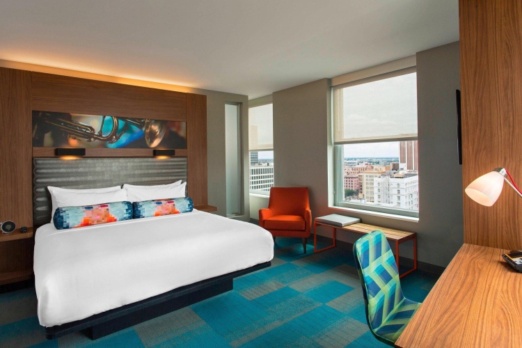 Standard Double room with city view