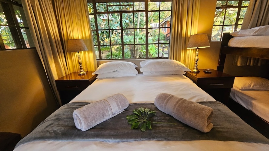 Comfort Quadruple room with garden view