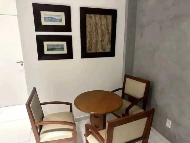 Espaço amplo com Vista Mar