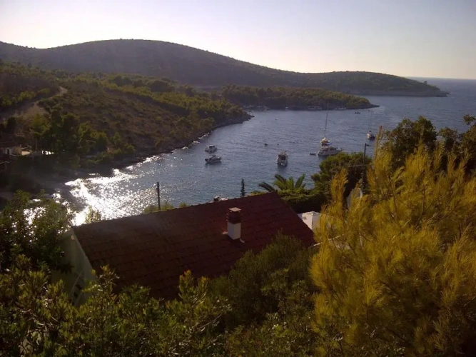 Studio with partial sea view
