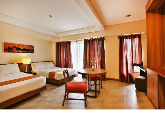 Crown Regency Beach ResortOver view