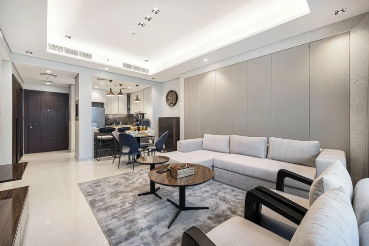 2 Bedrooms Deluxe Apartment with balcony and with garden view