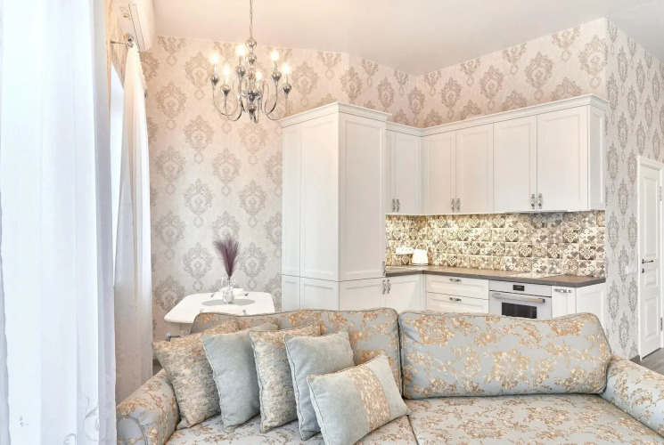 Фотография номера квартиры Апартаменты Румер с шикарным видом с 24 этажа