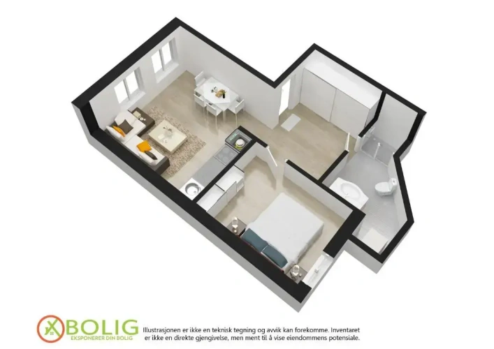 1 Bedroom Apartment