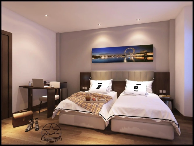 Deluxe Double room with balcony and with view