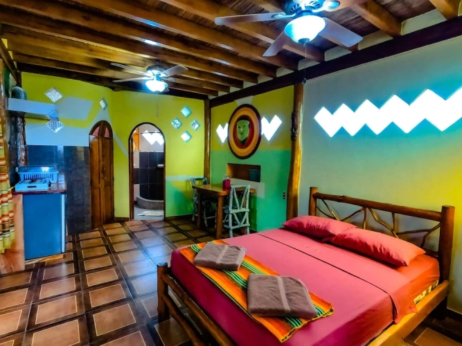 Standard Double room with balcony and with view