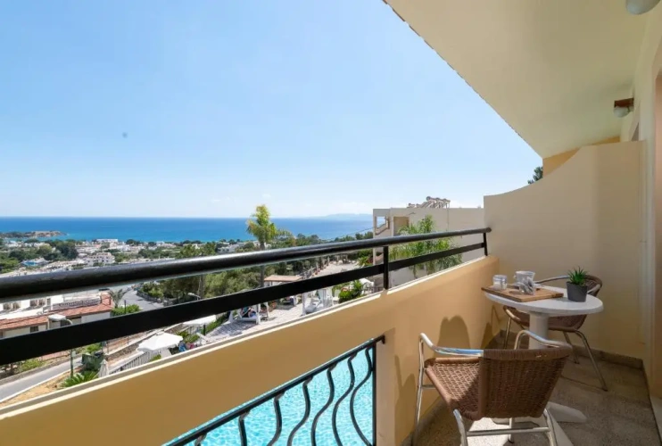 Studio with balcony