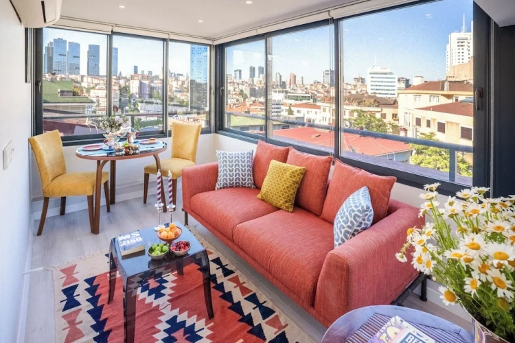 2 Bedrooms Standard Duplex room with city view