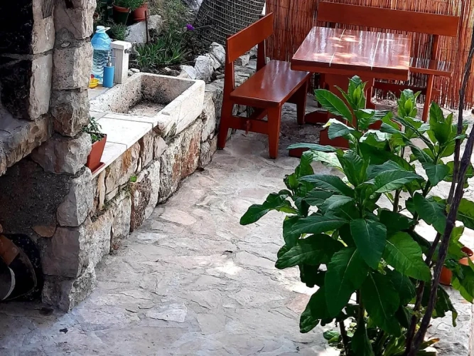 Outside