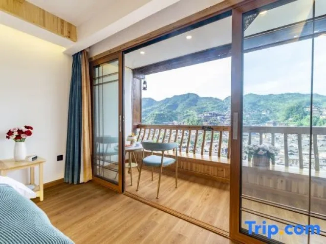 Standard Twin room with balcony and with panoramic view