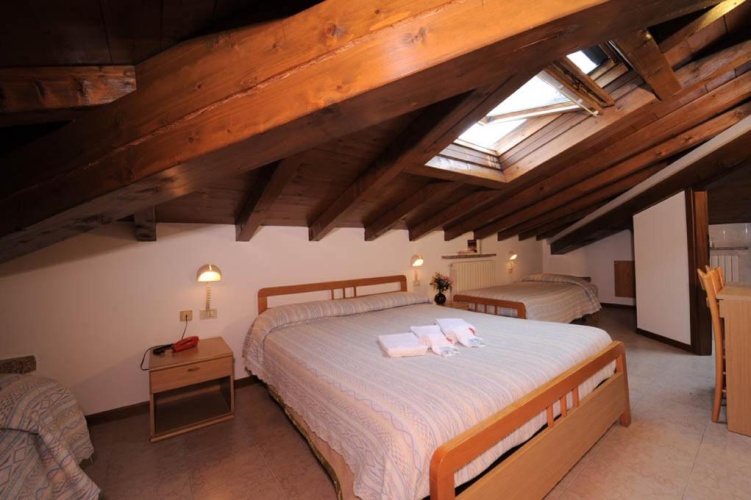 Standard Quadruple Attic room