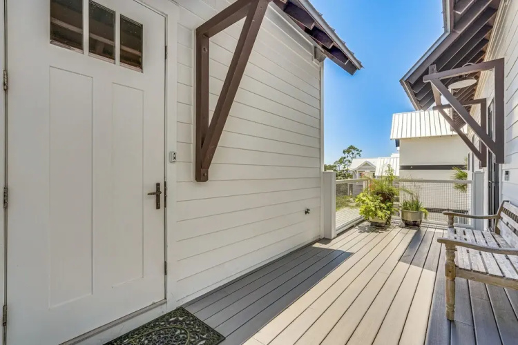 Luxe Beachfront Windmark Cottage w/ Deck!