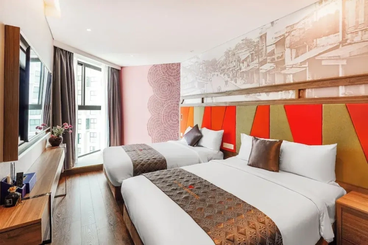 Twin Suite with garden view