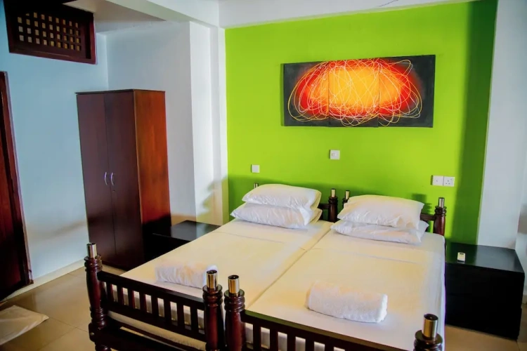 Standard Twin room with balcony and with sea view