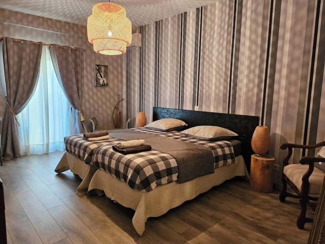 Standard Double room with balcony and with view