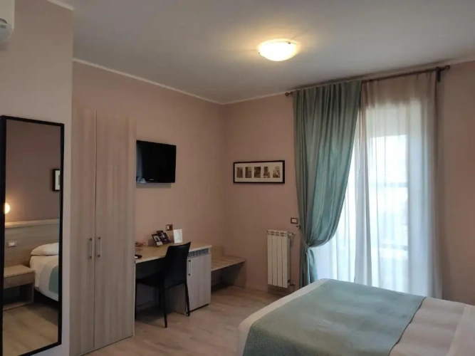 Standard Double room with balcony and with view