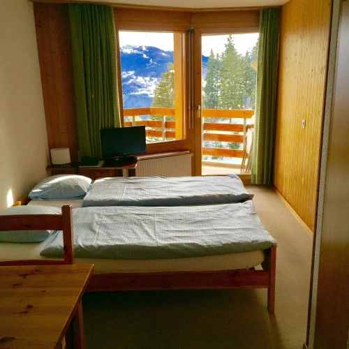 Classic Double room with balcony and with view