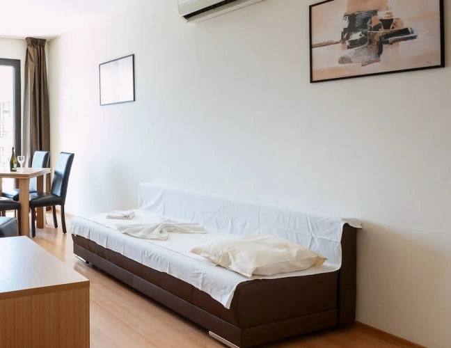 1 Bedroom Deluxe Apartment with balcony and with partial sea view