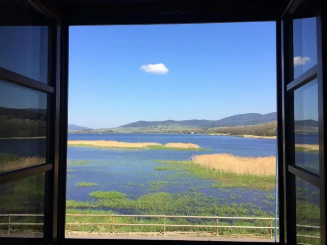 Standard Quadruple room with balcony and with lake view