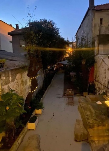 Outside
