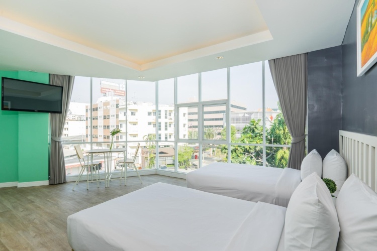 Double Suite with balcony and with harbour view
